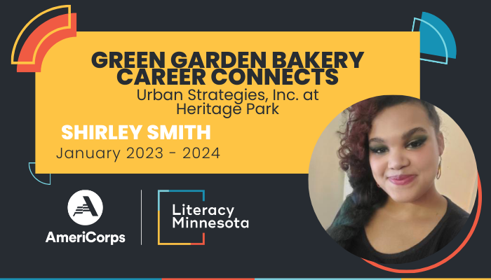 Image of Shirley: Green Garden Bakery Career Connects (Urban Strategies at Heritage Park, Inc.): Shirly Smith: January 2023-2024