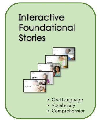 the images shows the interactive foundational stories